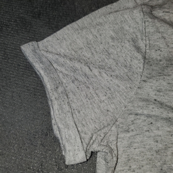 GREY speckled maternity t-shirt NEW Small - Picture 4 of 5